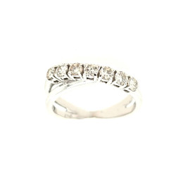 Pre Owned 18ct White Gold Diamond Eternity Ring ZT884